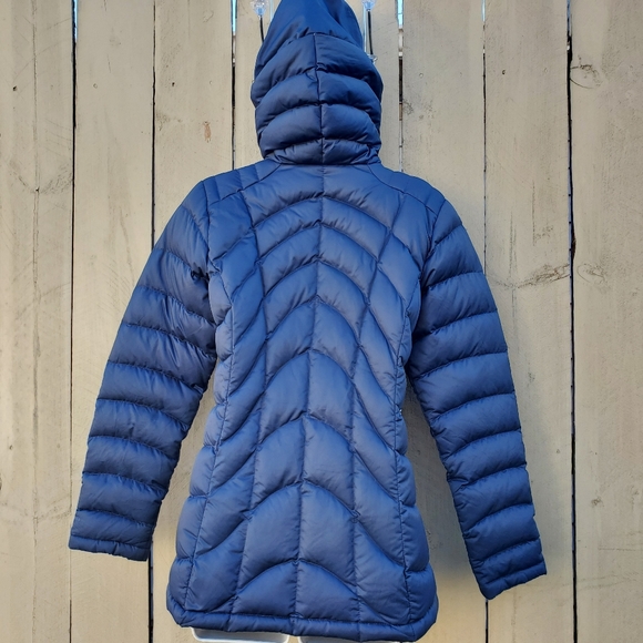 COPY - Patagonia navy blue down Coat/Jacket XS - Picture 2 of 8
